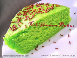So moist , fluffy and super delicious. Kek Pandan Kukus Buat Orang Lapo