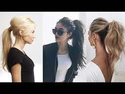 How To The Perfect Ponytail Tutorials Compilation Youtube Ponytail Tutorial Perfect Ponytail Diy Hairstyles