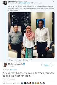 Minister of science, technology & innovation; Kj Rafizi Dan Nurul Izzah Lepak Lagi Di Bangsar Semasa Cari Infonet
