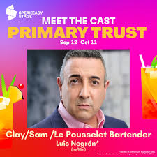 Announcing the Cast & Creative Team of Primary Trust 🍹! This Pulitzer  Prize–winning, heartfelt, and quietly profound comedy is directed by  Artistic Director, Dawn M. Simmons, and features a stellar cast of