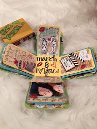 How about an anniversary gift for your wife of five years that hits the sweet spot of sentimental and sincere? Exploding Box For My One Year Anniversary With My Boyfriend Isabe Presents For Boyfriend Anniversary Boyfriend Anniversary Gifts One Year Anniversary Gifts