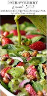Strawberry Spinach Salad Recipe Spinach Strawberry Salad Fancy Salads Spinach Salad