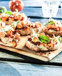 Bruschetta Mit Patros Geniesserwurfeln Rezepte Bruschetta Fingerfood