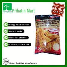 Ayam goreng is an indonesian and malaysian dish consisting of chicken deep fried in oil. Purchase Wholesale Bon Chef Tepung Ayam Goreng Rangup Serbaguna Pedas 1kg Bon Chef Crispy Fried Chicken Coating Mix Hot Spicy 1kg 20 Units Per Carton From Trusted Suppliers In Malaysia