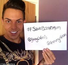 TOWIE's Bobby Cole Norris thanks donor who stepped in during mum's  leukaemia battle