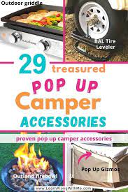 Through clever engineering and novel design, they take your towable beyond the status quo. 29 Proven Pop Up Camper Accessories Treasured By Campers Learn Along With Me