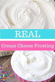 There Are Buttercream Frostings With Cream Cheese And Then There Are Real Cream Cheese Frostings This Cream Cheese Frosting Frosting Recipes Homemade Frosting