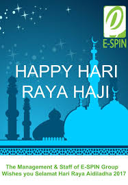 They commended the muslim community for their resilience. E Spin Greetings For Selamat Hari Raya Haji