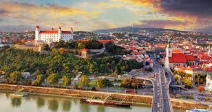 Slovakia is bordered by 5 nations: Eslovaquia Belta