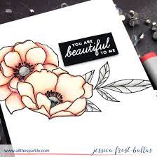 Largest selection of art supplies. Simon Says Stamp May Card Kit Delicate Flowers All The Sparkle
