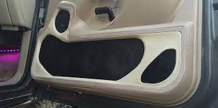This is a sick custom rear speaker pod. Custom Door Panels A Specialty At Audio Designs In Jacksonville