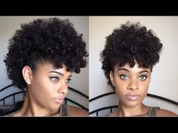 Finessin' in my faux hawk!! Fro Hawk On Short Natural Hair Youtube