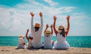 Https Www Hellomagazine Com Imagenes Travel 2018070349945 Best Holiday Destinations Babies Toddlers 0 455 992 Family On Holiday T Jpg