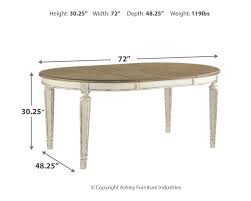 4.7 out of 5 stars 16. Realyn Oval Dining Table By Signature Design By Ashley D743 35 Smith Home Furnishings