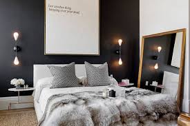To add a touch of black, paint one side of the room with black, possibly the headboard side. How To Create Stunning Interior Design In Black N White 100 Plus 30 Black White Decor Ideas
