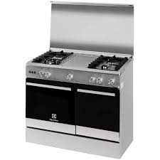 Setiap tungku terdiri dari 3 cincin api sehingga menghasilkan panas yang merata dan cepat. Free Standing Kompor Gas 90cm Dengan 4 Tungku Dan Oven Ekm9682x Electrolux Indonesia