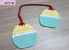 Cupcake Kapkek Tutacak Yapimi Tig Isleri Tig Isi Orguler Orgu