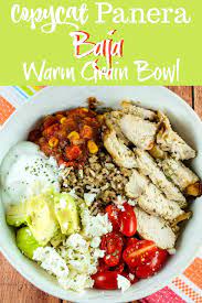 Copycat Panera Baja Warm Grain Bowl Recipe Grain Bowl Recipe Healthy Bowls Bowls Recipe