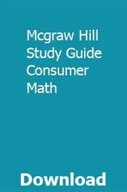 Mcgraw Hill Study Guide Consumer Math Consumer Math Study Guide Owners Manuals