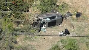 Golf legend tiger woods suffered significant leg injuries in a car crash tuesday outside of los angeles that required emergency surgery after first responders pulled him from his wrecked vehicle with a pry. Watch Live Tiger Woods Car Crash Youtube