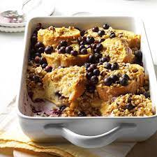 Blueberry Crunch Breakfast Bake Recipe Blueberry Crunch Breakfast Bake Baking Recipes Uk
