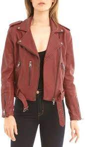 Bagatelle Nyc Washed Leather Biker Jacket Nordstrom Womens Biker Jacket Jackets Washed Leather