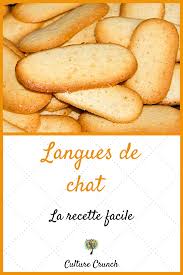 Langues De Chat La Recette Facile En 2020 Recette Recettes De Cuisine Recette Facile