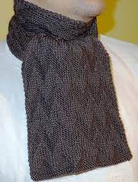 Free 20pattern 3a 20simple 20chevron 20pattern 20scarf 20by 20m F3nika 20m Orgu Krose Erkek Orguleri