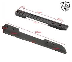 Egw remington 4, 6, benelli auto, m2, weaver 93 tactical scope mount 2070, aluminum, matte finish. Picatinny Schiene 20moa Montage Remington 700 722 Lang Long