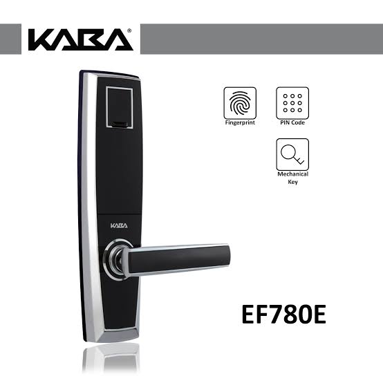 Kaba E-Flash 780 Biometric Door Lock with Touch Keypad & RFID Cards 2