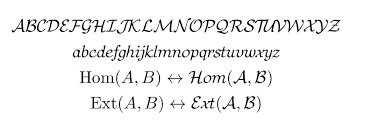 Copperplate calligraphy basics (engrosser's script). A Calligraphic Font With Small Lowercase Letters Tex Latex Stack Exchange