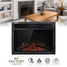 Lampsplus.com has been visited by 100k+ users in the past month 23 30 Recessed Wall Mounted Electric Fireplace Insert Heater Remote Led Flame Ebay