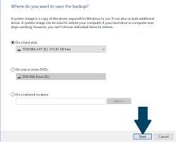 You can check the box encrypt backup disk and enter password to encrypt the portable hard drive. How To Take A Full Backup Of Windows 10 On An External Hard Drive