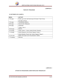 Sambutan hari sukan negara 2019 sk kati. Kertas Kerja Hari Sukan Negara 2015