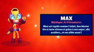 Attack, super and gadget description. Max Brawl Stars