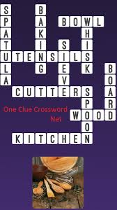 Maybe you would like to learn more about one of these? Kitchen Utensils Get Answers For One Clue Crossword Now