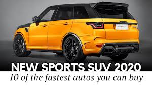 They're both super affordable sports cars, too. 10 Newest Sports Suvs And Fastest Crossovers Arriving In 2020 Specifications Review Youtube