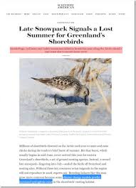 Birds On The Bay Podcast When Spring Snow Cover Was Declining Climate Scientists Said They Predicted It All Along And It Was Proof Of Gl Proof Of Global Warming Health Tech Climates