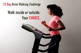 21 Day Brisk Walking Challenge Black Weight Loss Success