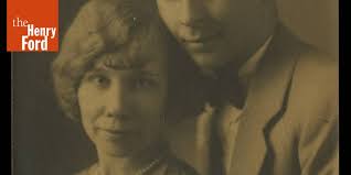 Wedding Anniversary Portrait of Mabel and Alvin A. Dunivent, 1929