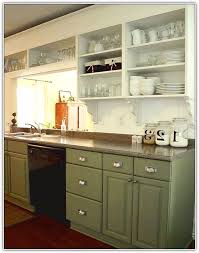 upper kitchen cabinets without doors