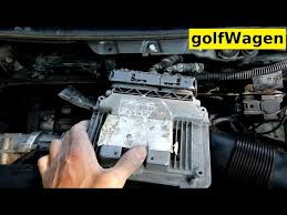 1999 volkswagen vw jetta oder golf ecm ecu computer 06a 906 018 bj. Vw Golf 5 Engine Ecu Removal Youtube