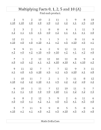 Multiplying By Anchor Facts 0 1 2 5 And 10 Other Factor 1 To 12 A Multipli Math Fact Worksheets Math Multiplication Worksheets 3rd Grade Math Worksheets
