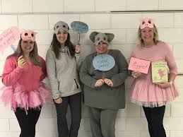 Elephant And Piggie Costume For Adults Childrens Book Character Costumes Book Characters Dress Up Book Character Day