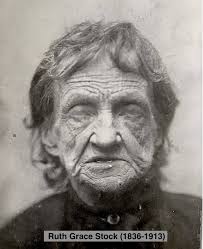 One of our members Kay Shaw posted this picture of Ruth Grace Stock who is  also a distant relative of mine I hope you don't mind kay but I had a little