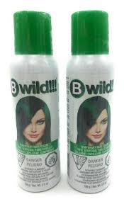 Find great deals on ebay for hair color spray. Jerome Russell B Wild Jaguar Green Temporary Hair Color Spray 3 5oz 2 Pack Buy Online In Kuwait At Desertcart Com Kw Productid 13658346