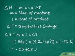 3 Ways To Calculate The Enthalpy Of A Chemical Reaction Wikihow