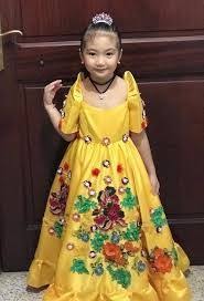 Filipiniana Dress Filipiniana Dress Couture Outfits Kids Dress