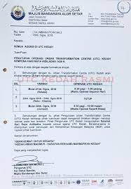 Alor setar bandaraya warisan dalam taman. Utc Kedah Rasmi Pengumuman Penutupan Operasi Utc Kedah Facebook