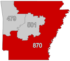 Cities located in the 225 area code Area Code 870 Wikipedia